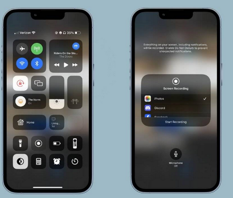 久治苹果15维修分享iPhone15录制屏幕时如何录制音频 